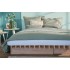 Letto in legno naturale Parallele alto 30 cm