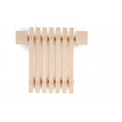 Letto in legno naturale Lieg