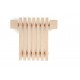 Letto in legno naturale Lieg Letto in legno naturale Lieg