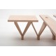 Letto in legno naturale Lieg Letto in legno naturale Lieg