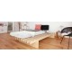 Letto in legno naturale Parallele Letto in legno naturale Parallele