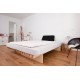 Letto in legno naturale Parallele alto 30 cm