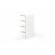 Scaffale portaoggetti Piazza 62 cm, 4 ripiani