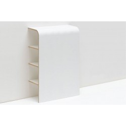 Scaffale portaoggetti Piazza 62 cm, 4 ripiani