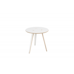 Tavolino in betulla multistrato Rotondo diametro 40 cm