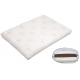 Futon Tilde Plus 17 cm - puro cotone, doppio lattice e cocco Futon Tilde Plus 17 cm - puro cotone, doppio lattice e cocco
