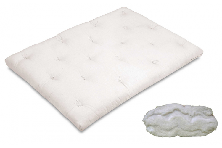 Futon Alfa Plus 10 cm - puro cotone Futon Alfa Plus 10 cm - puro cotone