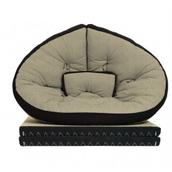 Poltrona letto futon Glove cotone