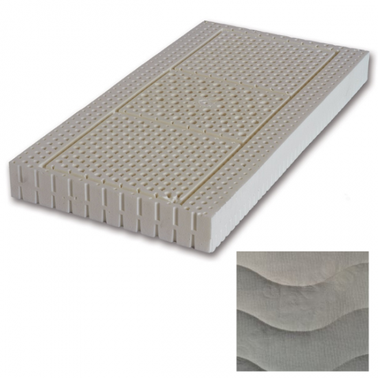 Materasso bambino in Lattice Primo - fodera cotone Bio Climatizzato Materasso bambino in Lattice Primo - fodera cotone Bio Climatizzato