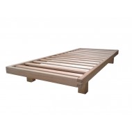 Letto a doghe senza parti metalliche Wood