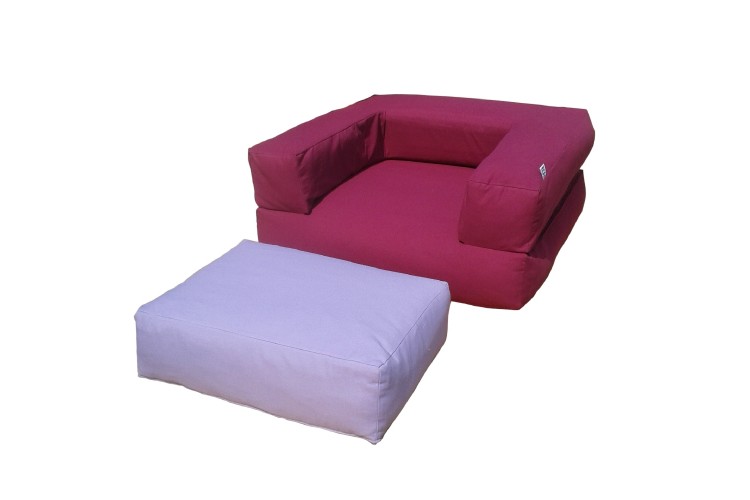 Poltrona pouff letto Cubo al Cubo