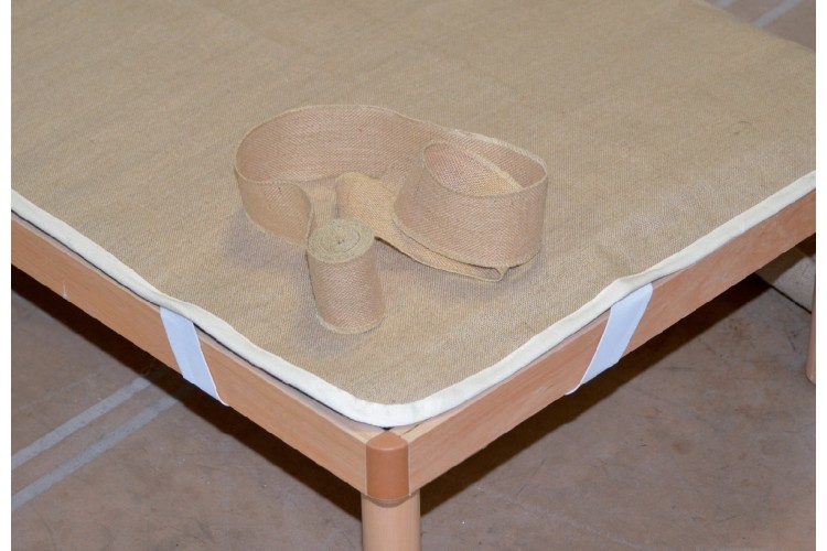 Coprirete per letto in juta Coprirete per letto in juta