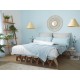 Letto in legno naturale Lieg Letto in legno naturale Lieg