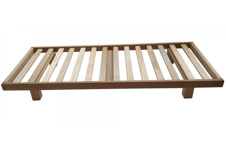 Letto a doghe senza parti metalliche Wood