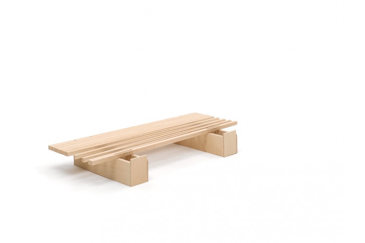 Letto in legno naturale Modulo-V